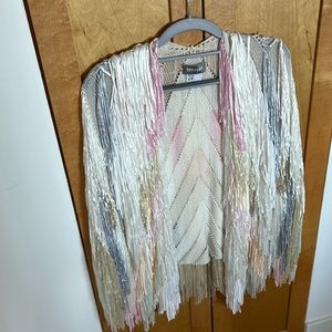 Tim Ryan handmade fringe jacket